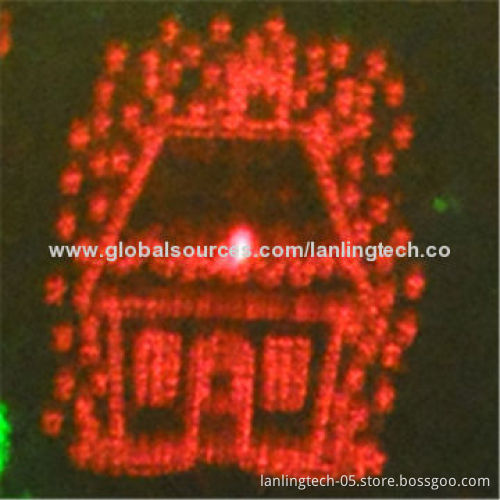 8 Gobo RG Twinkling Laser Light with CE and RoHS marks